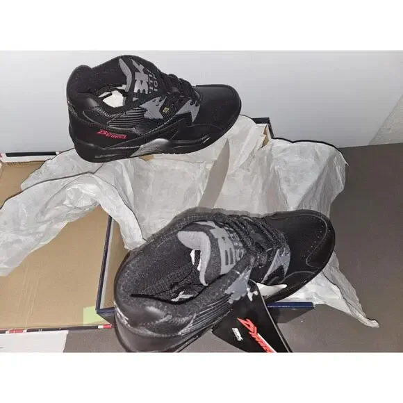 British Knights Dymacel Mid Tops Size 9 Shoes NWT Rare Black  display picture 3